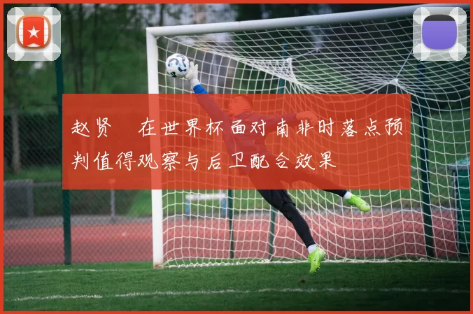 赵贤祐在世界杯面对南非时落点预判值得观察与后卫配合效果
